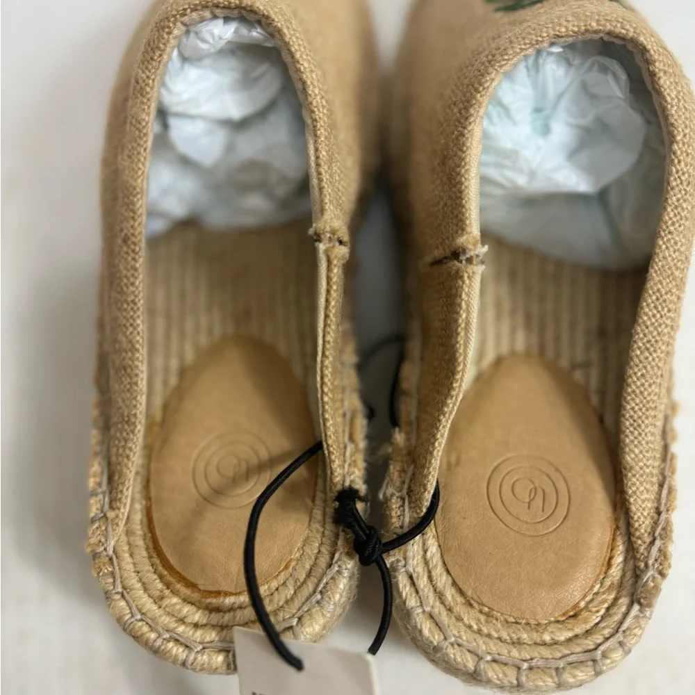 Urban Outfitters Palm Tree Platform Espadrilles Cruise Beach NWT Size 8WS